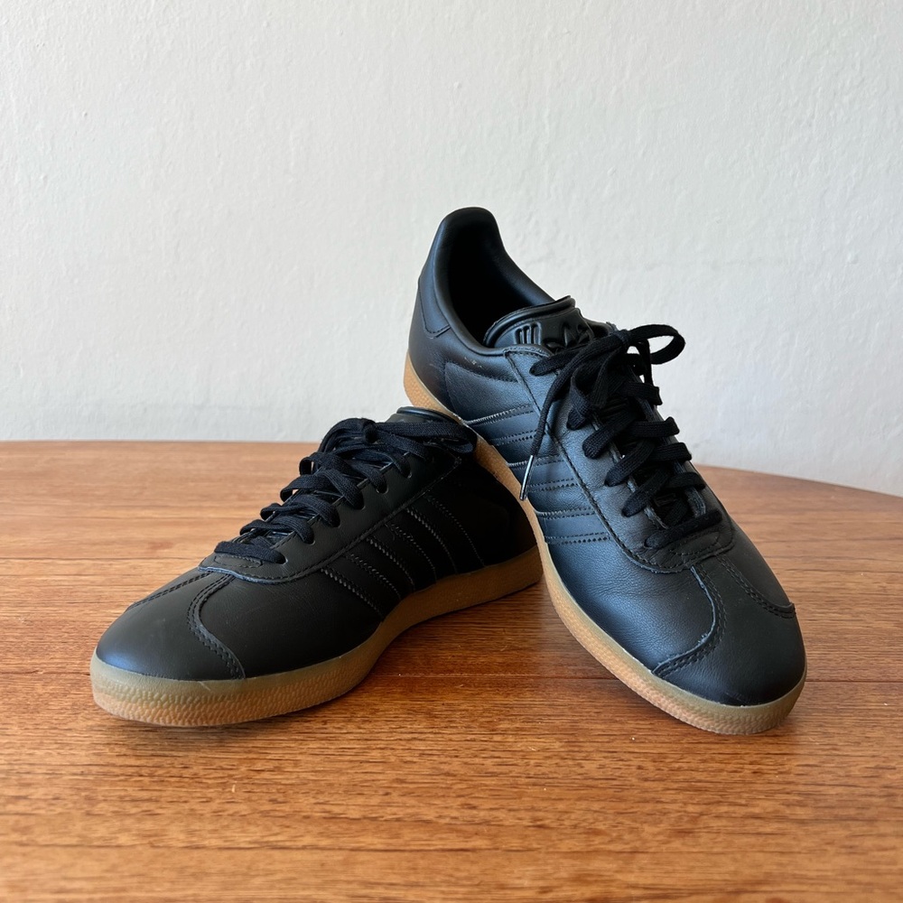 Adidas OG Gazelle Core Black 7.5 40.5  - Nearly NEW -